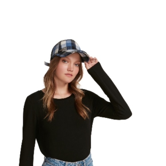 NWT I.N.C International Concepts Women’s Leopard Print Wool Blend Beret blue - Picture 1 of 6